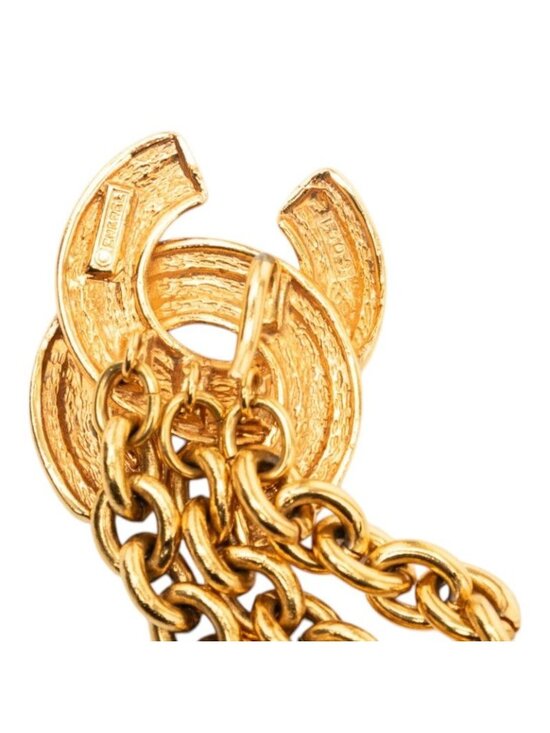 Chanel Quilted CC Logo Chain Belt Gold Plated main image 3